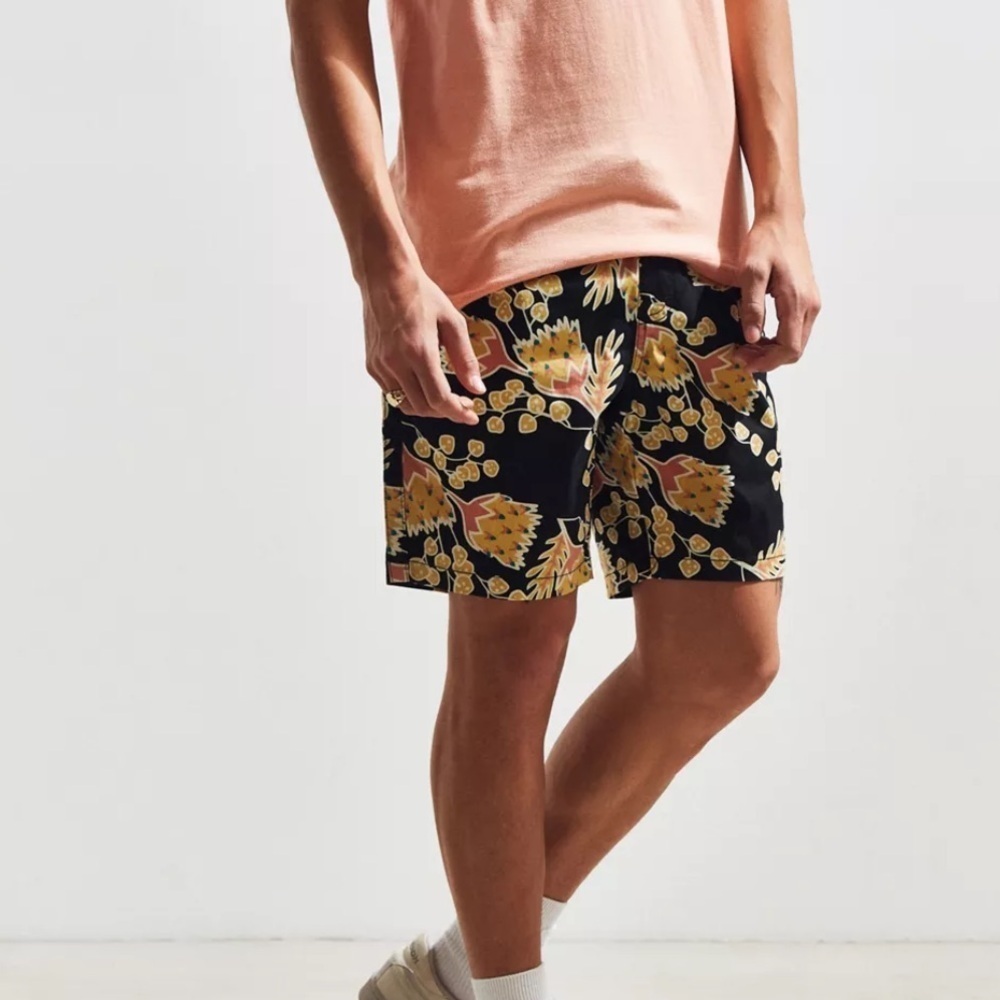 Katin Printed Patio Short size small